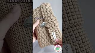 Crochet Clutch Bag 💖 AA445 #crochet #crochetbag