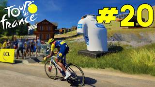 AYUSO EXPLODES! | Tour de France 2026 Game Stage 20 | Le Bourg D'Oisans - Alpe D'Huez