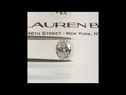 Ovals Diamonds 1.5-2 carats D hrough I Color