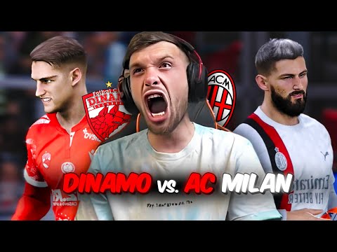 MECI DE POVESTIT NEPOTILOR DINAMO VS AC MILAN IN UEFA CHAMPIONS LEAGUE