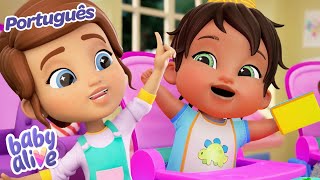 Feliz Aniversário, Téo | Vídeos para bebés | Baby Alive em Português | Desenhos animados infantis