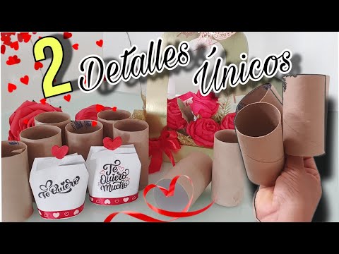 SORPRENDE a todos con REGALOS ÚNICOS para San Valentín 🥰 Fácil y Económico| Hechos a mano y con el 💝