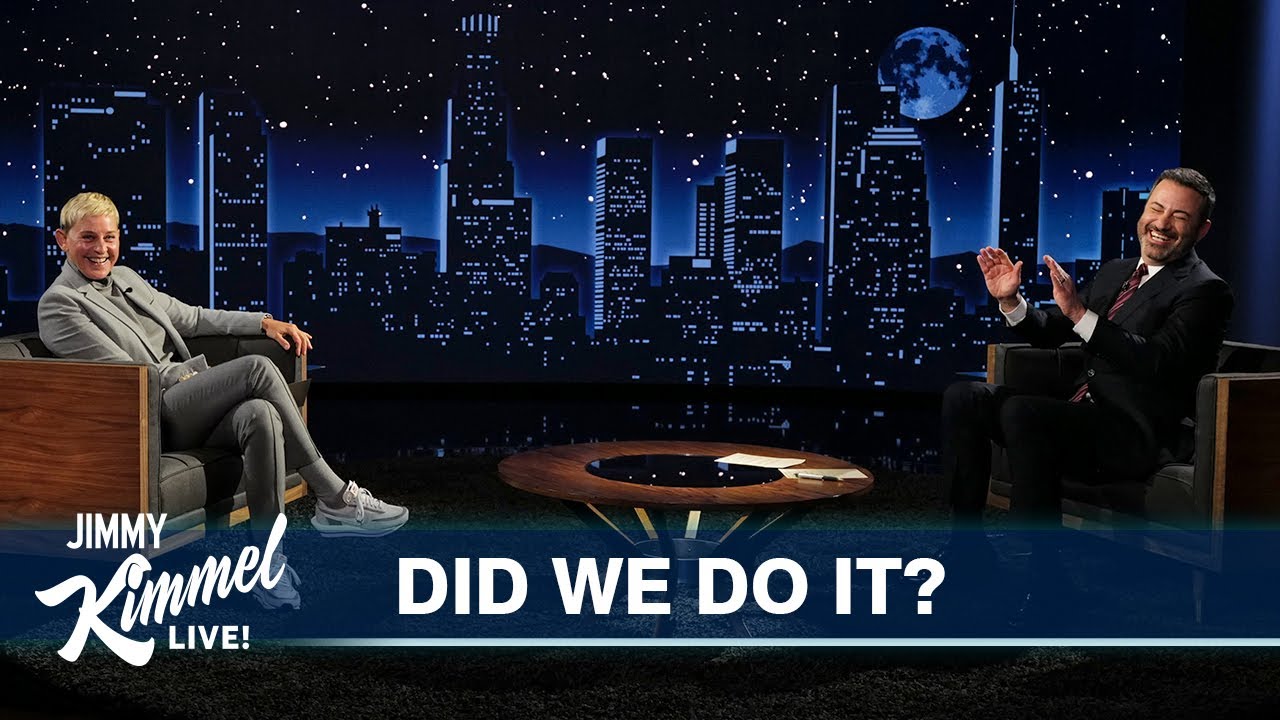 Ellen DeGeneres & Jimmy Kimmel Play Did We Do It?