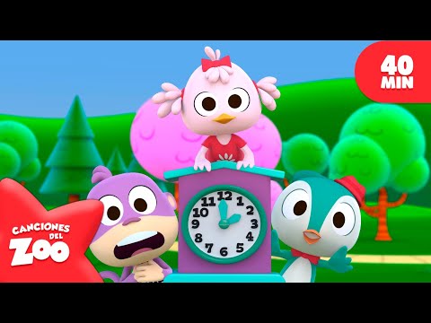 Hickory dickory dock de Animales 🕰️ Canciones Infantiles 🐵 CANCIONES DEL ZOO | El Reino Infantil