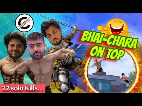 BhaiChara on Top #championchacha #funnycommentary #bgmi