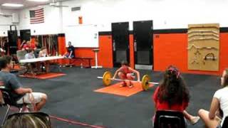 14 Year Old Max Sheppard 31KG Snatch @ 45KG