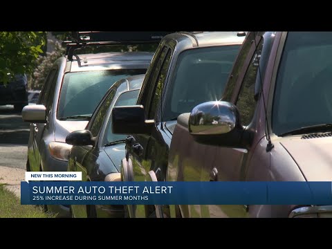 YouTube video thumbnail: Virginia State Police Investigate 25% Spike in Summertime Auto Thefts