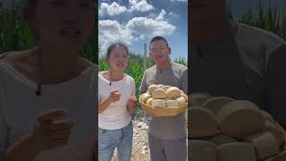 你们要的自磨老面馒头来了 #老面馒头