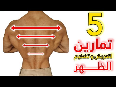 5 تمارين الظهر سريعة للحصول على ظهر عريض وكبير خلال 15 يوم فقط[ Best 5 Exercise Back ]