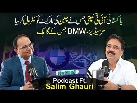 Control of "NETSOL" on Chinese Market | BMW, Mercedes Their Customer | Podcast Ft. Salim Ghauri