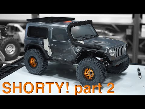 The BEST SCX10 yet! BaseCamp SWB Jeep PART 2