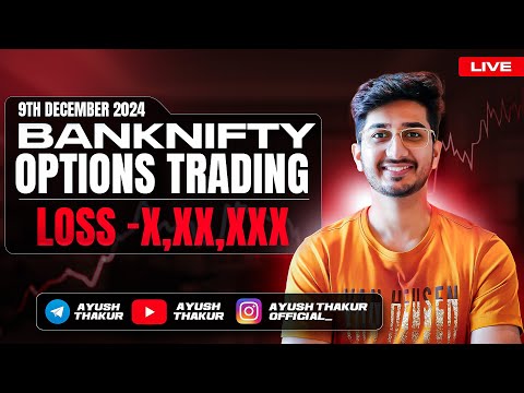 Bank Nifty Options Trading Loss -X,XX,XXX | By Ayush Thakur |