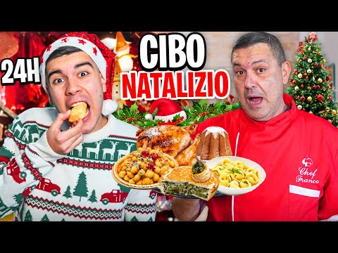 🎄MANGIO SOLO CIBO di NATALE per 24 ORE!! 🥩