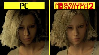 Resident Evil 9 Requiem Nintendo Switch 2 vs PC Early Graphics Comparison