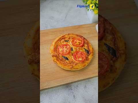 Kadhai Pizza🍕 #FlipkartLiving #HomegoalswithFlipkart #shorts #viralvideo #pizza #veg #food #foodies