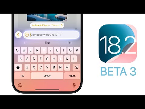 iOS 18.2 Beta 3 Released - What's New? (Apple Intelligence)