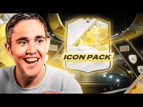 I OPENED FIVE ICON PACKS!!!  - FC 25