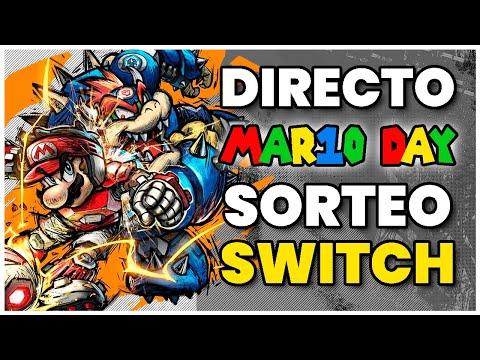 🍄 FELIZ MAR10 DAY ⭐ MARIO STRIKERS y SORTEO Nintendo Switch OLED Edición MARIO 🎁