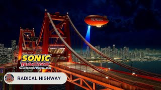 Sonic Racing: CrossWorlds - Radical Highway Gameplay (4K)