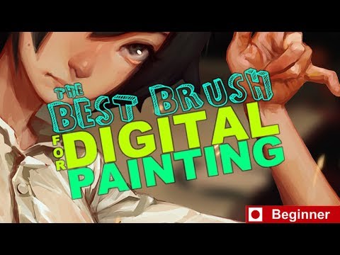 The Best Brush for Digital Painting (Beginners)