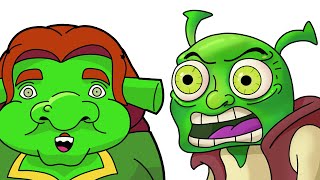 Shrek con dibujos feos