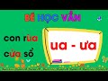 Vần 'ua' và 'ưa' trong tiếng Việt