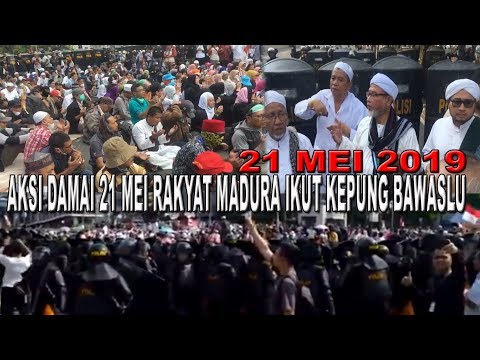 Download Video AKSI DAMAI 21 MEI RAKYAT Dan ULAMA MADURA IKUT KEPUNG BAWASLU RI Download Video AKSI DAMAI 21 MEI RAKYAT Dan ULAMA MADURA IKUT KEPUNG BAWASLU RI
