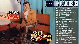David Zazar Sus 30 Éxitos de Oro ~ Boleros, Rancheras y Corridos Clásicos Playlist