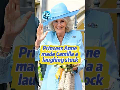 Una acción de la princesa Annie hizo que Camila se convirtiera en objeto de burla.#fyp  #royal