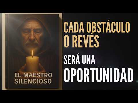 EL MAESTRO Silencioso cada obstáculo o revés será UNA OPORTUNIDAD Sabiduría que transforma tu vida