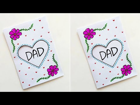 Father's Day card making 2025 • Happy Fathers day gift • Handmade greeting card for Dad • gift idea
