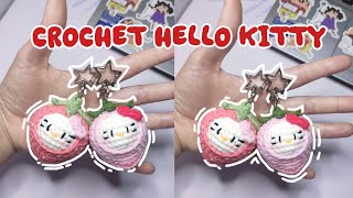 CROCHET HELLO KITTY | HƯỚNG DẪN MÓC HELLO KITTY DÂY TÂY 