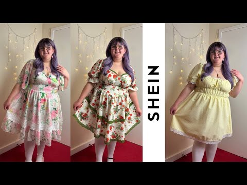 SHEIN Plus Size Summer Dress Try-On Haul 2025 🌺 Size 3X-4X Review