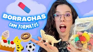 MINHA COLEÇÃO DE BORRACHAS DIFERENTONAS