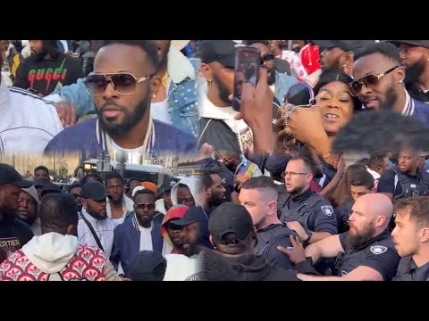 TEAM WATA À PARIS‼️HERITIER WATA Fait une démonstration de Force à GARE DU NORD, CHÂTEAU ROUGE Tombé