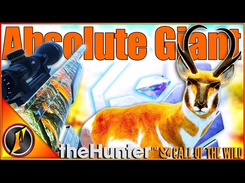 Absolute GIANT Diamond Pronghorn on Rancho! | theHunter Call of the Wild