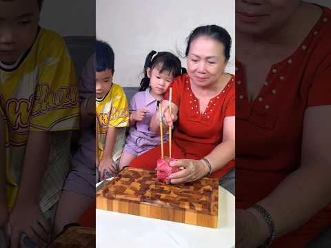 Cách dụ tụi nhỏ ăn trái cây | Mẹ Hương Hương