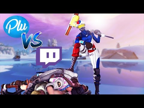 Killing Twitch Streamers #11 - Fortnite Battle Royale