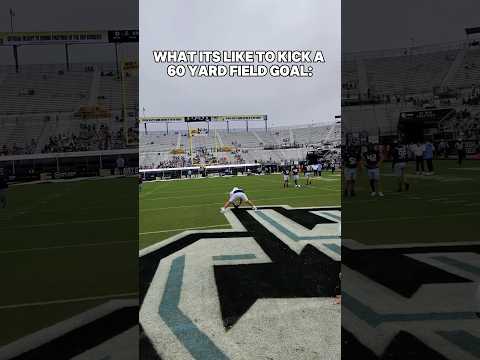 WHAT BEING A KICKER IS LIKE 🤝 #sports #athlete #football #collegefootball #gameday #nfl