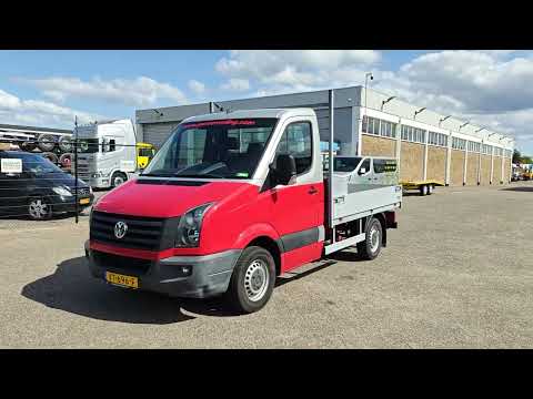 Volkswagen CRAFTER 2.0 TDI Euro5M - Open Laadbak 2.2m - Handgeschakeld - Trekhaak - 01/2026 APK | Bussen en auto's | Open laadbak