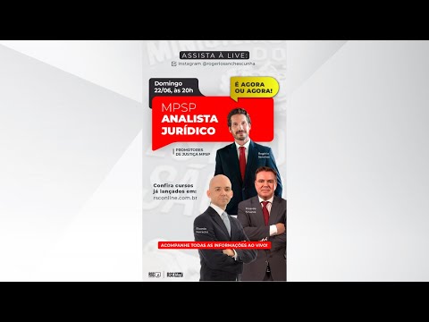 ANALISTA JUÍRICO MPSP: EXCELENTE OPORTUNIDADE TE ESPERA