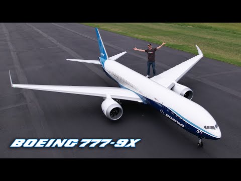 Flying the World's BIGGEST RC Plane, Boeing 777-9X Best landings