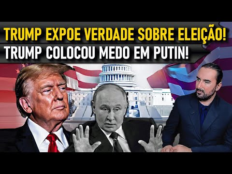 TRUMP Revela Verdadeira Ameaça a Eleição e Deixa PUTIN em Pânico!