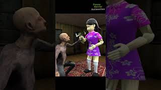 Grandpa and Ice Scream loves Beautiful Doll vs Evil Granny - Funny Horror #granny #shorts #animation