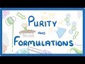 Properties and Analysis of Substances