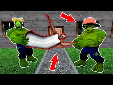 Granny vs Granny-Hulk vs Nick-Hulk - funny horror animation parody (p.77)
