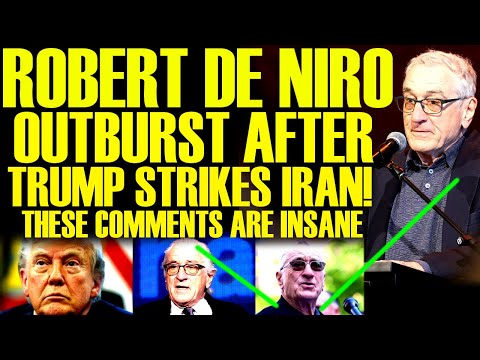 Robert De Niro LOSES IT After Trump STRIKES IRAN! This Just Keeps Getting WORSE For Him