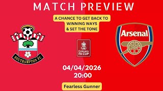 Southampton v Arsenal - Preview (04/04/2026)