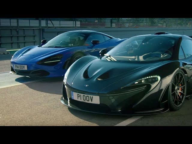 Finding Foot More Cars Mclaren 720s Vs P1 Top Gear Series 25 Bbc