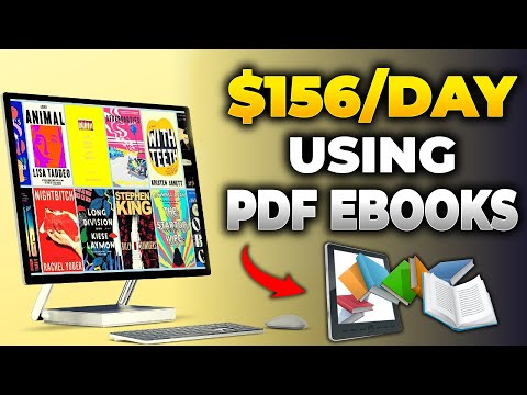 Earn $156 Per Day Downloading Free PDF Ebooks! (Make Money Online Selling Ebooks in 2025)